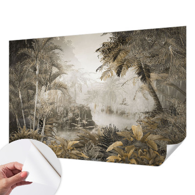 Fotomurale 3D Foresta tropicale