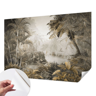 Fotomurale 3D Foresta tropicale