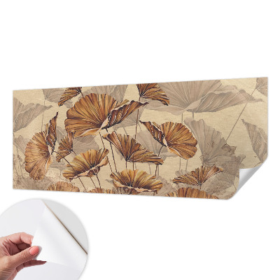 Fotomurale effetto 3D eleganza autunnale