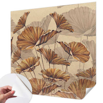Fotomurale effetto 3D eleganza autunnale
