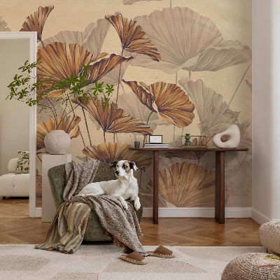 Fotomurale effetto 3D eleganza autunnale