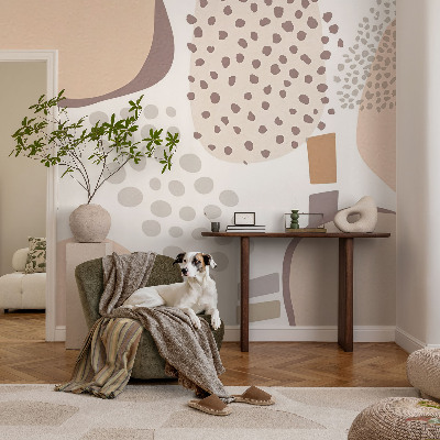 Fotomurale effetto 3D Puntini discreti