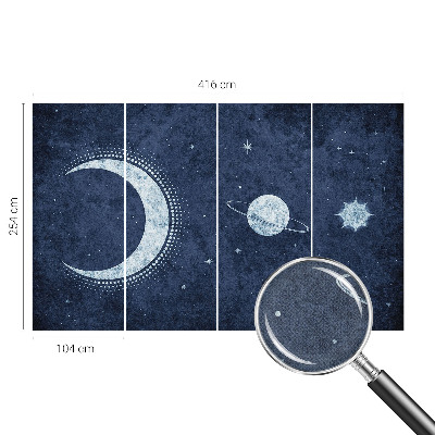 Fotomurale per bambini Motivo a stella