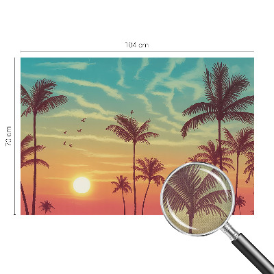 Carta da parati 3D Paesaggio tropicale