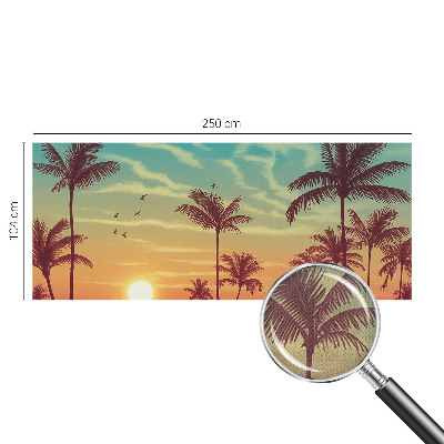 Carta da parati 3D Paesaggio tropicale