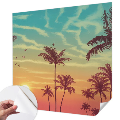 Carta da parati 3D Paesaggio tropicale