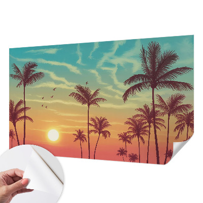 Carta da parati 3D Paesaggio tropicale