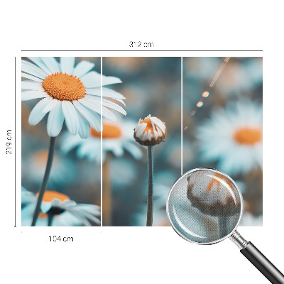 Fotomurale 3D Una delizia alla camomilla