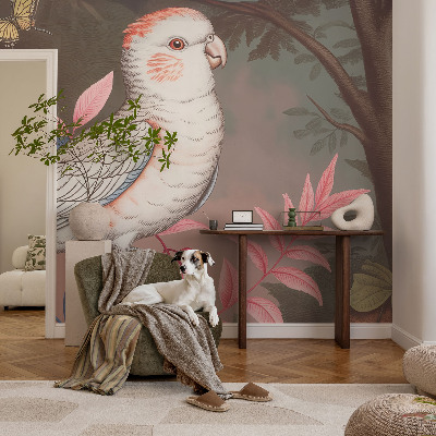 Carta da parati per cameretta Natura tropicale