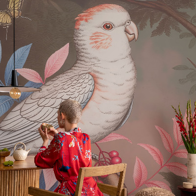 Carta da parati per cameretta Natura tropicale