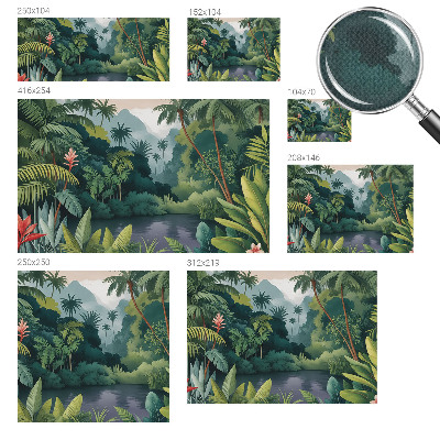 Fotomurale per cameretta Paesaggi esotici