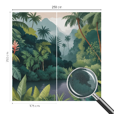 Fotomurale per cameretta Paesaggi esotici