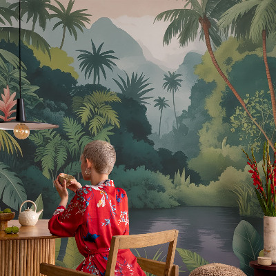 Fotomurale per cameretta Paesaggi esotici