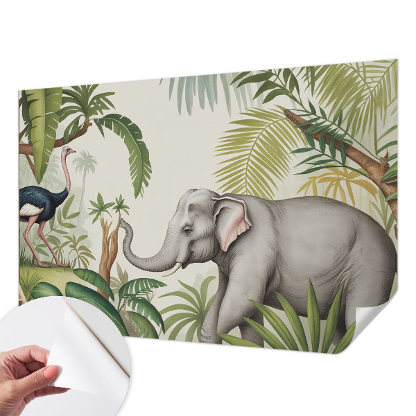 Fotomurale per bambini Scena esotica
