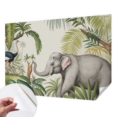Fotomurale per bambini Scena esotica