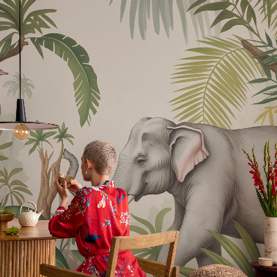 Fotomurale per bambini Scena esotica