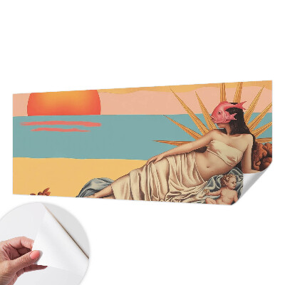 Fotomurale 3D L'Occidente del Surrealismo