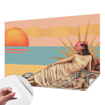Fotomurale 3D L'Occidente del Surrealismo