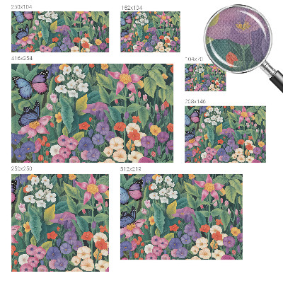 Carta da parati adesiva Esplosione di fiori