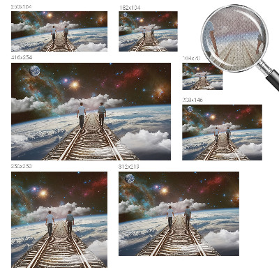 Fotomurale adesivo Viaggio nello spazio