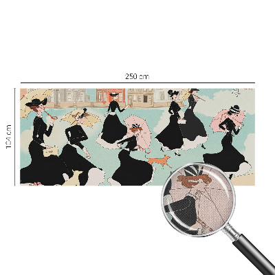 Fotomurale 3D Donne che camminano