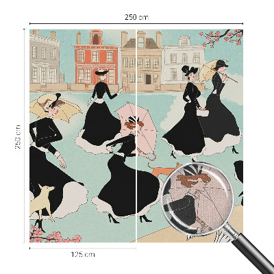 Fotomurale 3D Donne che camminano