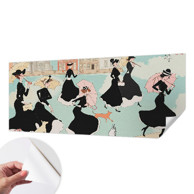 Fotomurale 3D Donne che camminano