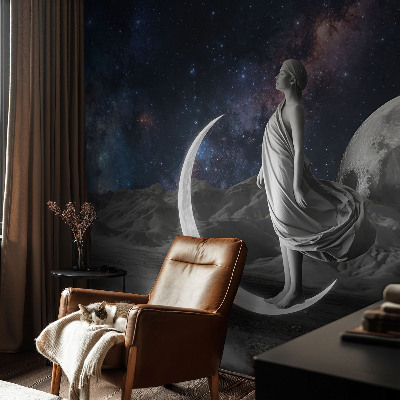 Carta da parati panoramica effetto 3D Sogni notturni