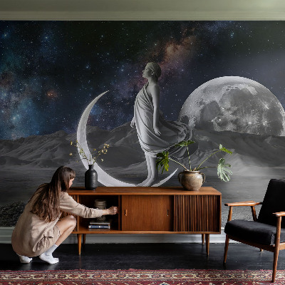 Carta da parati panoramica effetto 3D Sogni notturni