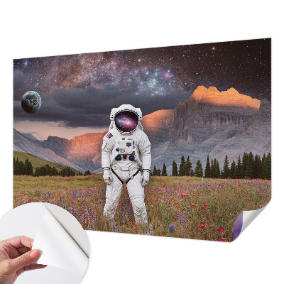 Fotomurale effetto 3D Paesaggio cosmico