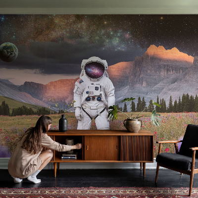 Fotomurale effetto 3D Paesaggio cosmico