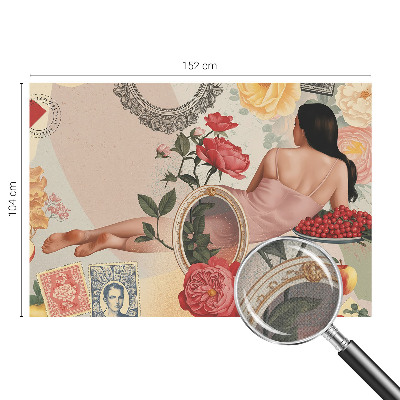 Fotomurale per cameretta Eleganza floreale