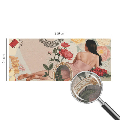 Fotomurale per cameretta Eleganza floreale