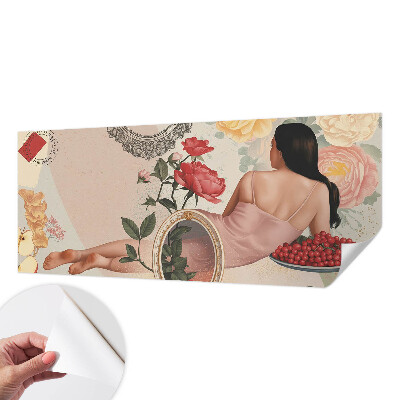 Fotomurale per cameretta Eleganza floreale