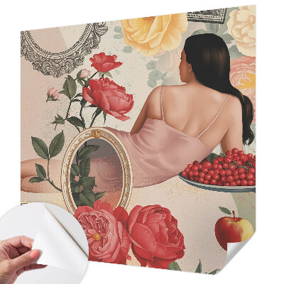 Fotomurale per cameretta Eleganza floreale