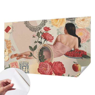Fotomurale per cameretta Eleganza floreale