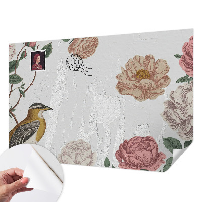 Carta da parati adesiva Fiori vintage