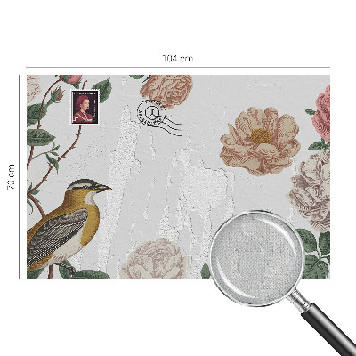 Carta da parati adesiva Fiori vintage