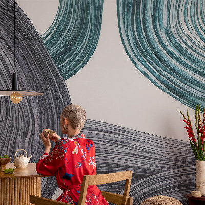 Carta da parati cameretta Condotte fluidiche