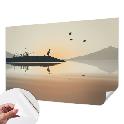 Carta da parati panoramica effetto 3D Silenzio mattutino