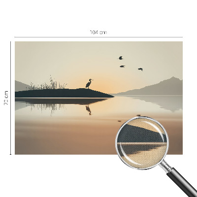 Carta da parati panoramica effetto 3D Silenzio mattutino