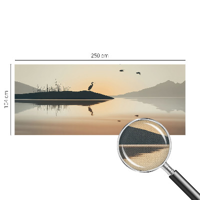 Carta da parati panoramica effetto 3D Silenzio mattutino