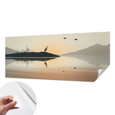 Carta da parati panoramica effetto 3D Silenzio mattutino