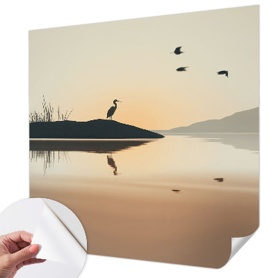 Carta da parati panoramica effetto 3D Silenzio mattutino