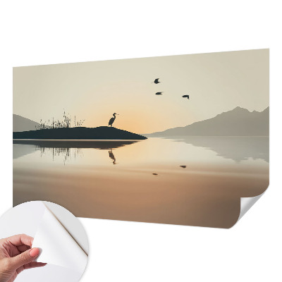 Carta da parati panoramica effetto 3D Silenzio mattutino