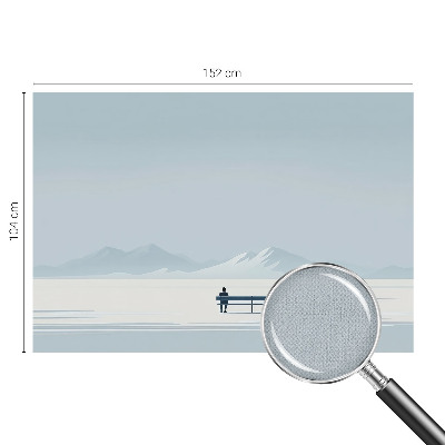 Carta da parati per cameretta Paesaggio minimalista