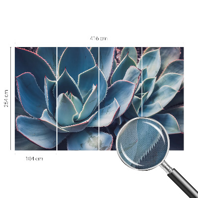 Fotomurale per cameretta Aloe verde
