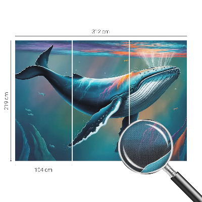 Fotomurale per bambini Gigante marino