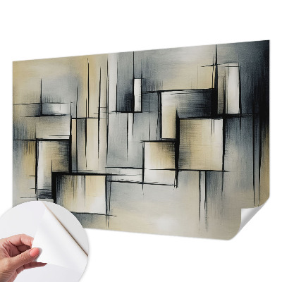 Carta da parati 3D geometria astratta