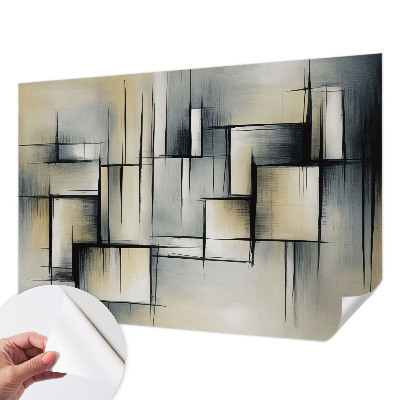 Carta da parati 3D geometria astratta